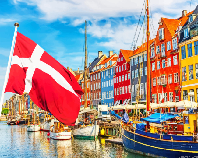 Denmark Boats Painting By Numbers.png