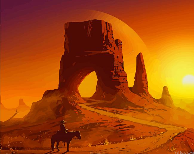 Desert Gate New Painting By Numberss.png