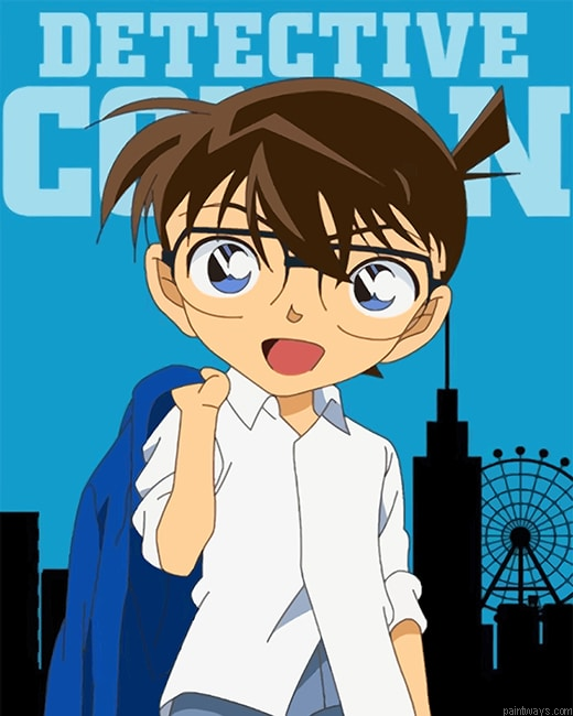 Detective Conan New Painting By Numberss.png