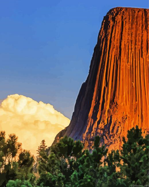 Devils Tower National Monument Painting By Numberss.png