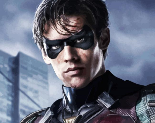 Dick Grayson Character Painting By Numberss.png