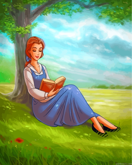 Disney Belle Princess Painting By Numbers.png