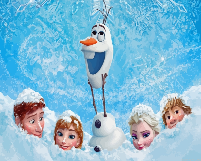 Disney Frozen Characters Painting By Numberss.png