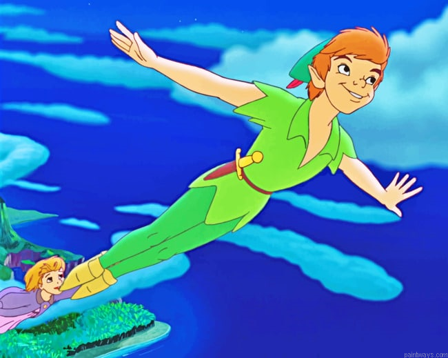 Disney Peterpan Animations Painting By Numberss.png