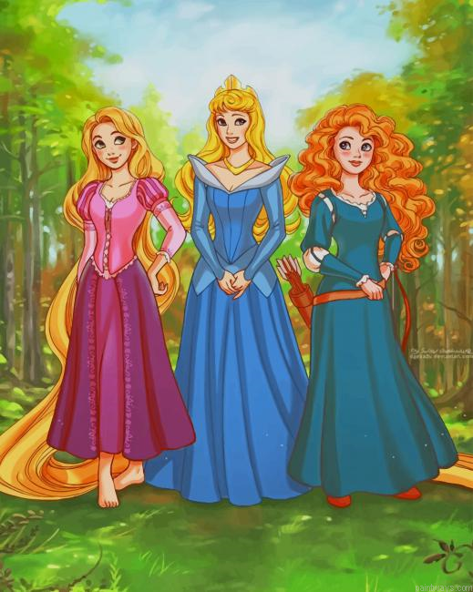 Disney Princess New Painting By Numberss.png