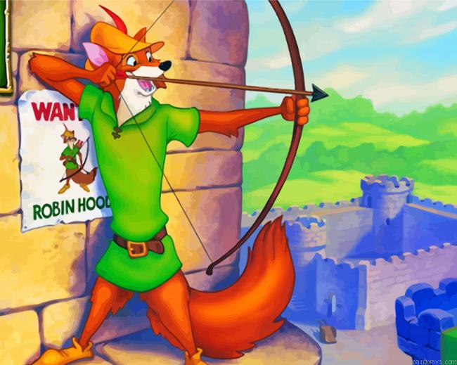 Disney Robin Hood Painting By Numbers.png