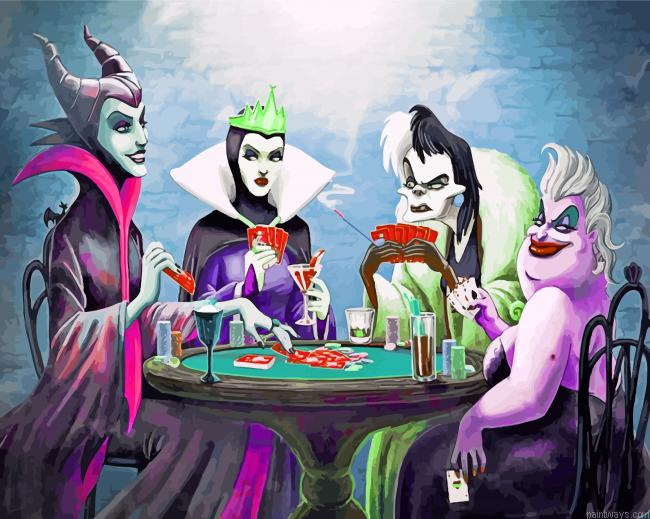 Disney Villains Painting By Numbers.png