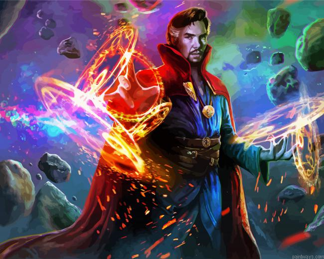 Doctor Strange Painting By Numberss.png