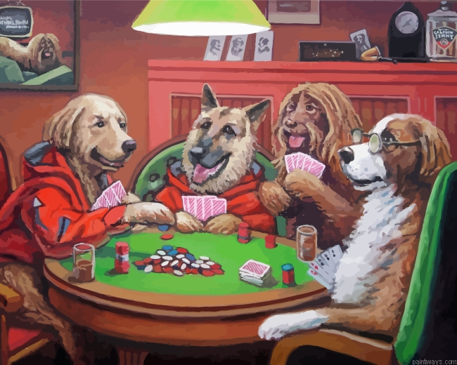 Dogs Playing Cards Painting By Numbers.png