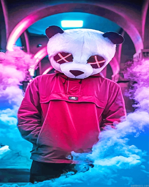 Dope Neo Panda New Painting By Numberss.png