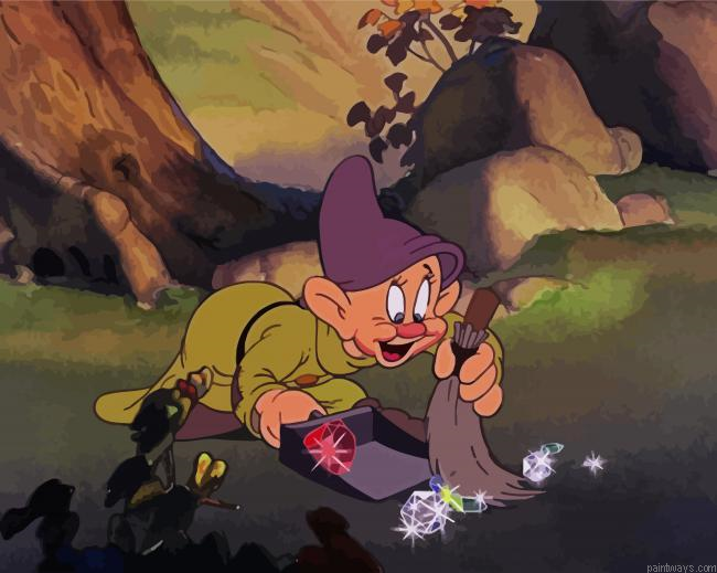 Dopey Character Painting By Numberss.png