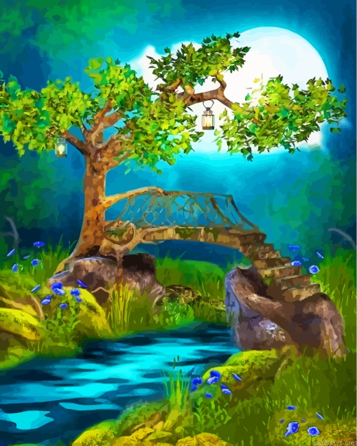 Dreamy Landscape Painting By Numbers.png