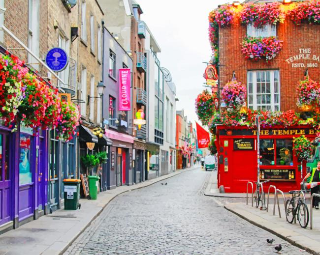 Dublin City Ireland New Painting By Numberss.png