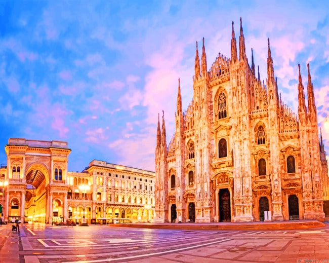 Duomo Milano Painting By Numbers.png