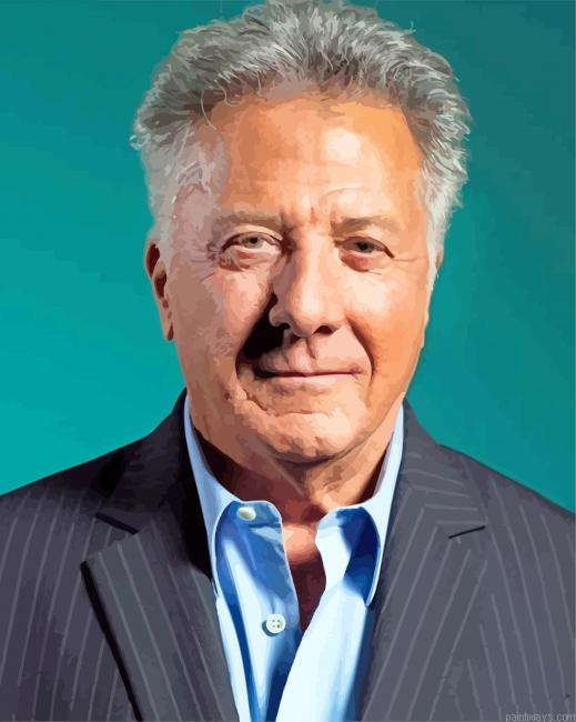 Dustin Hoffman Portrait Painting By Numberss.png