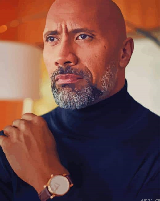 Dwayne Johnson New Painting By Numberss.png