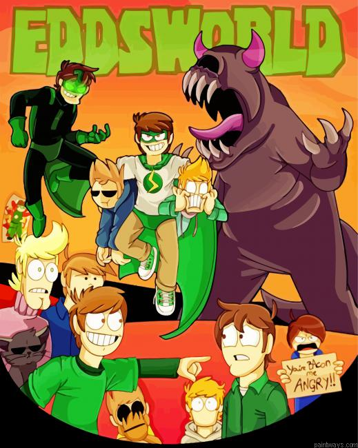Eddsworld Animation Painting By Numberss.png