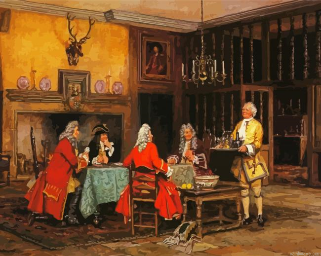 Elegant Dinner Party Painting By Numberss.png