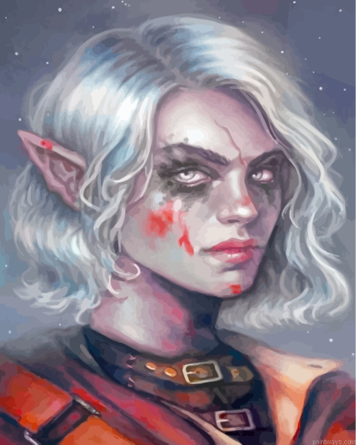Elf Woman Painting By Numbers.png