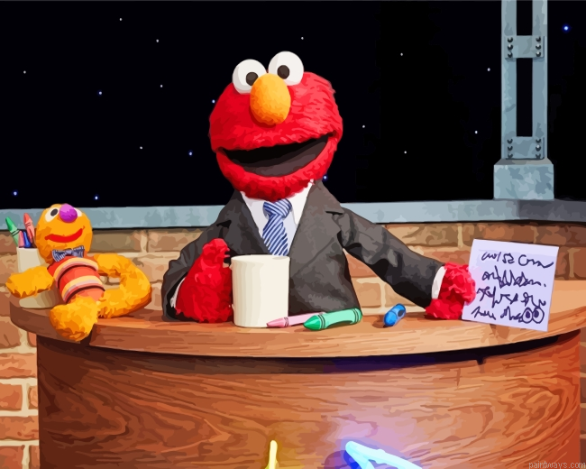 Elmo Show Painting By Numberss.png