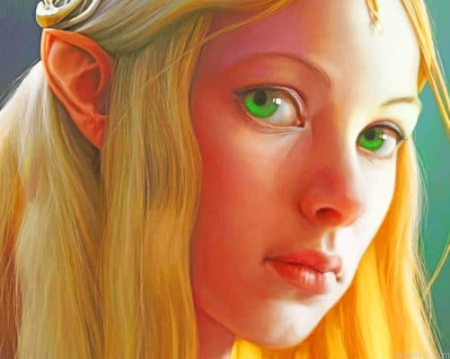 Elven Queen Animation Painting By Numbers.png