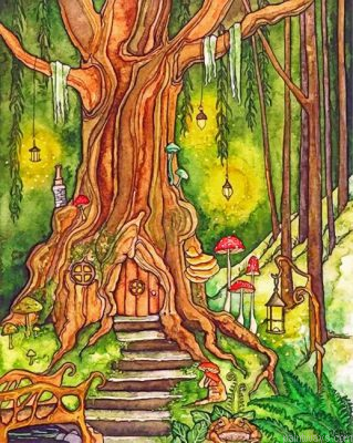 Enchanted Forest Painting By Numbers.png