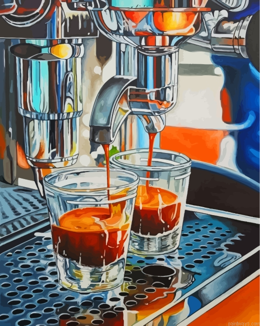 Espresso Coffee Machine Painting By Numbers.png