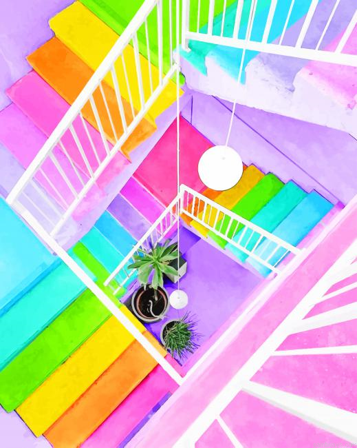 Everthing Is Rainbow New Painting By Numberss.png