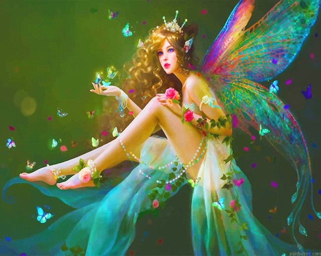 Fairy Princess New Painting By Numberss.png