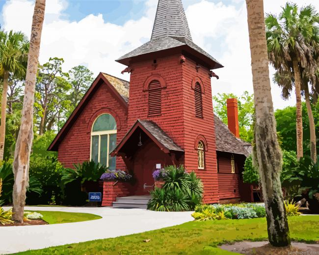 Faith Chapel Building Painting By Numberss.png