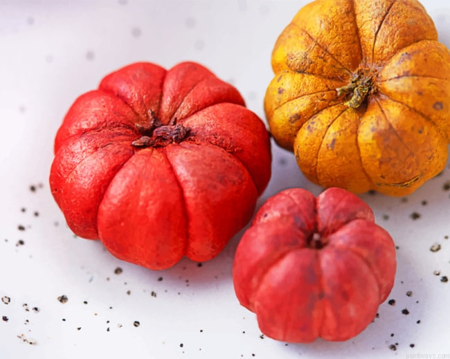Fall Pumpkins Squash Painting By Numberss.png