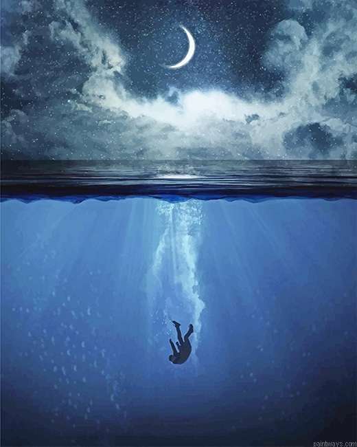 Falling In Water New Painting By Numberss.png