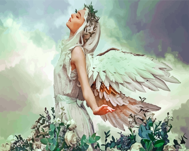 Fantasy Angel Lady Painting By Numberss.png