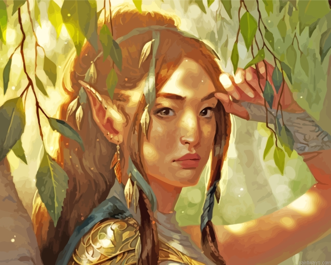 Fantasy Elf Painting By Numberss.png