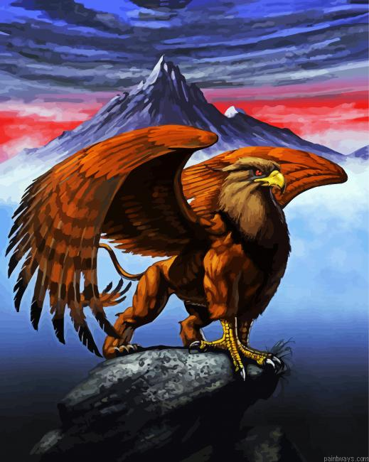 Fantasy Griffon Painting By Numberss.png
