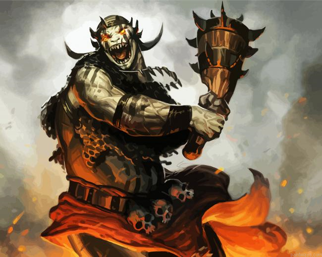 Fantasy Ogre Painting By Numberss.png