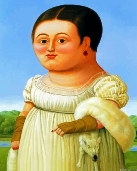 Fat Classy Lady Painting By Numbers.png