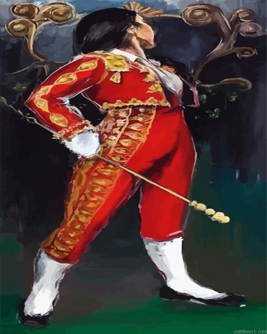 Female Matador Painting By Numberss.png