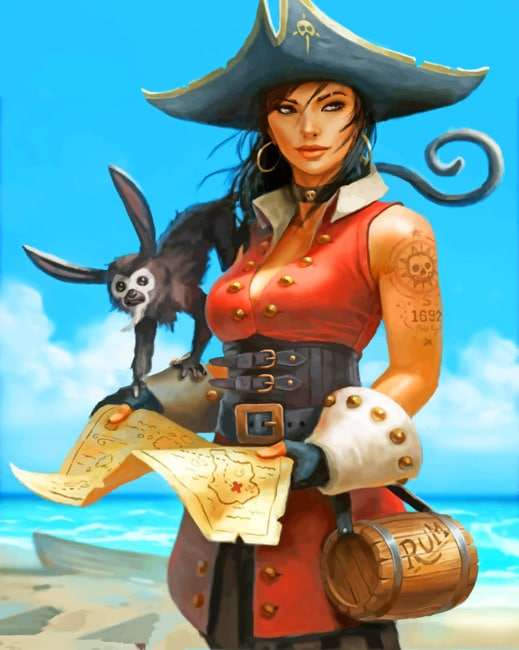 Female Pirate Painting By Numberss.png