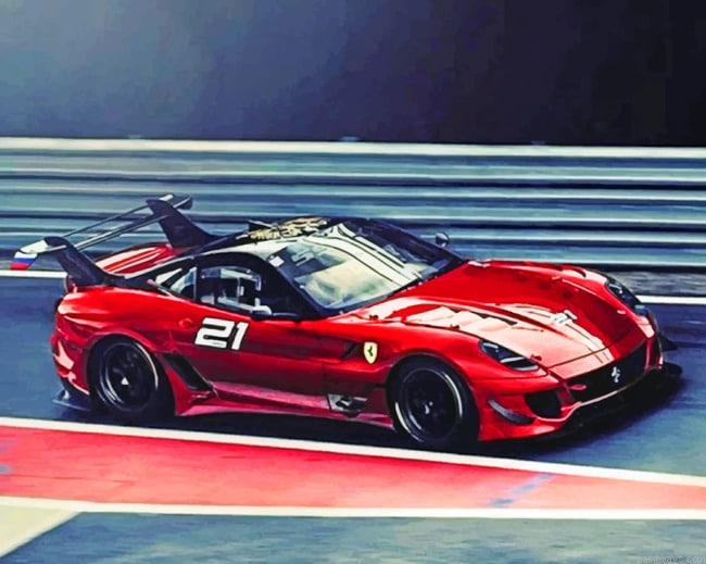 Ferrari 599xx Cars Painting By Numberss.png
