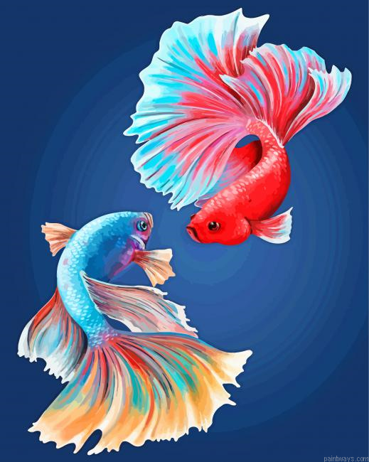 Fighter Fish Painting By Numbers.png