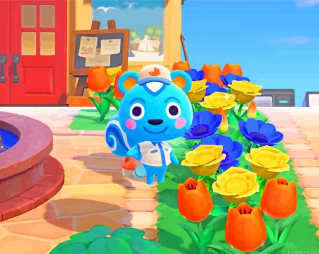 Filbert Video Game Painting By Numberss.png