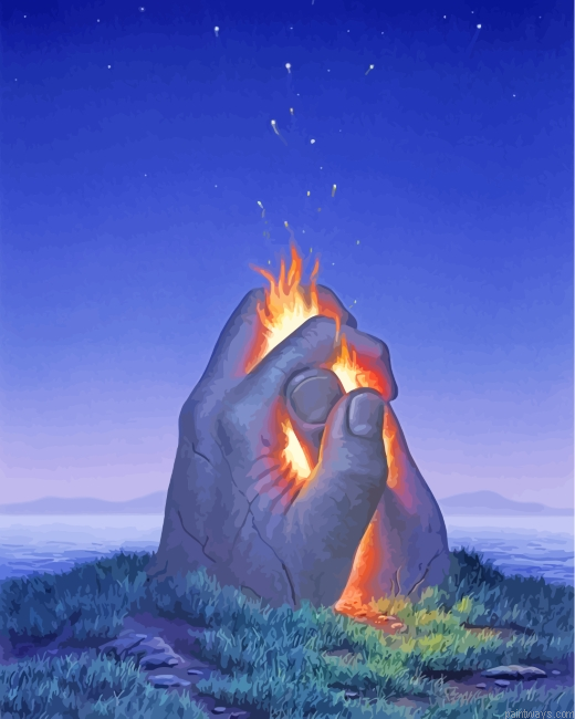 Fire Hands Painting By Numberss.png