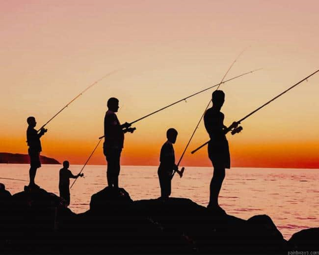 Fishers Silhouette New Painting By Numberss.png