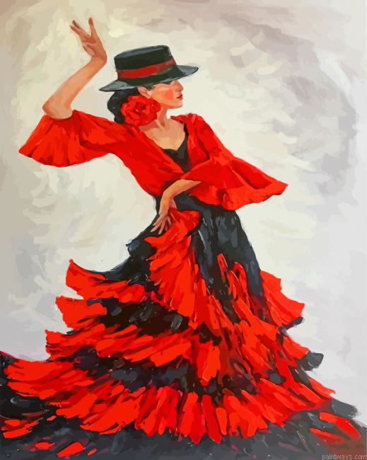 Flamenco Dancer Painting By Numbers.png