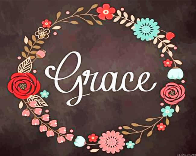 Floral Grace Painting By Numberss.png