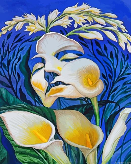 Flowers Face Painting By Numbers.png