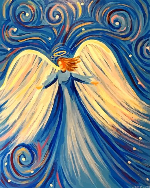 Flying Guardian Angel Painting By Numberss.png