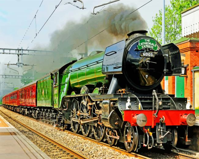Flying Scotsman Painting By Numberss.png