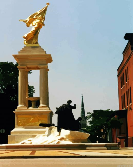 Francis Scott Key Monument Painting By Numberss.png
